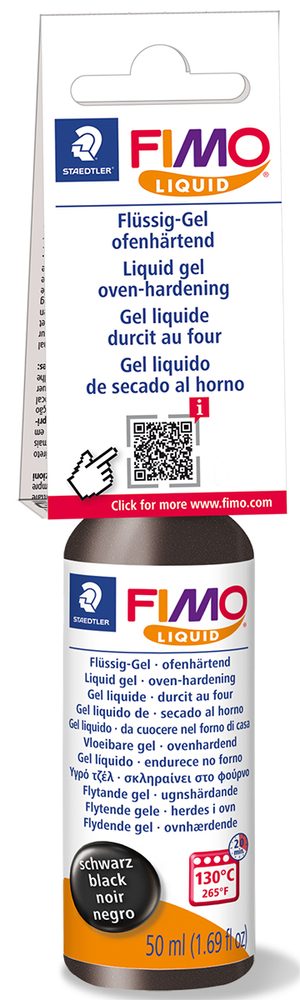 Staedtler FIMO dekorační gel černý 50ml - 1 ks