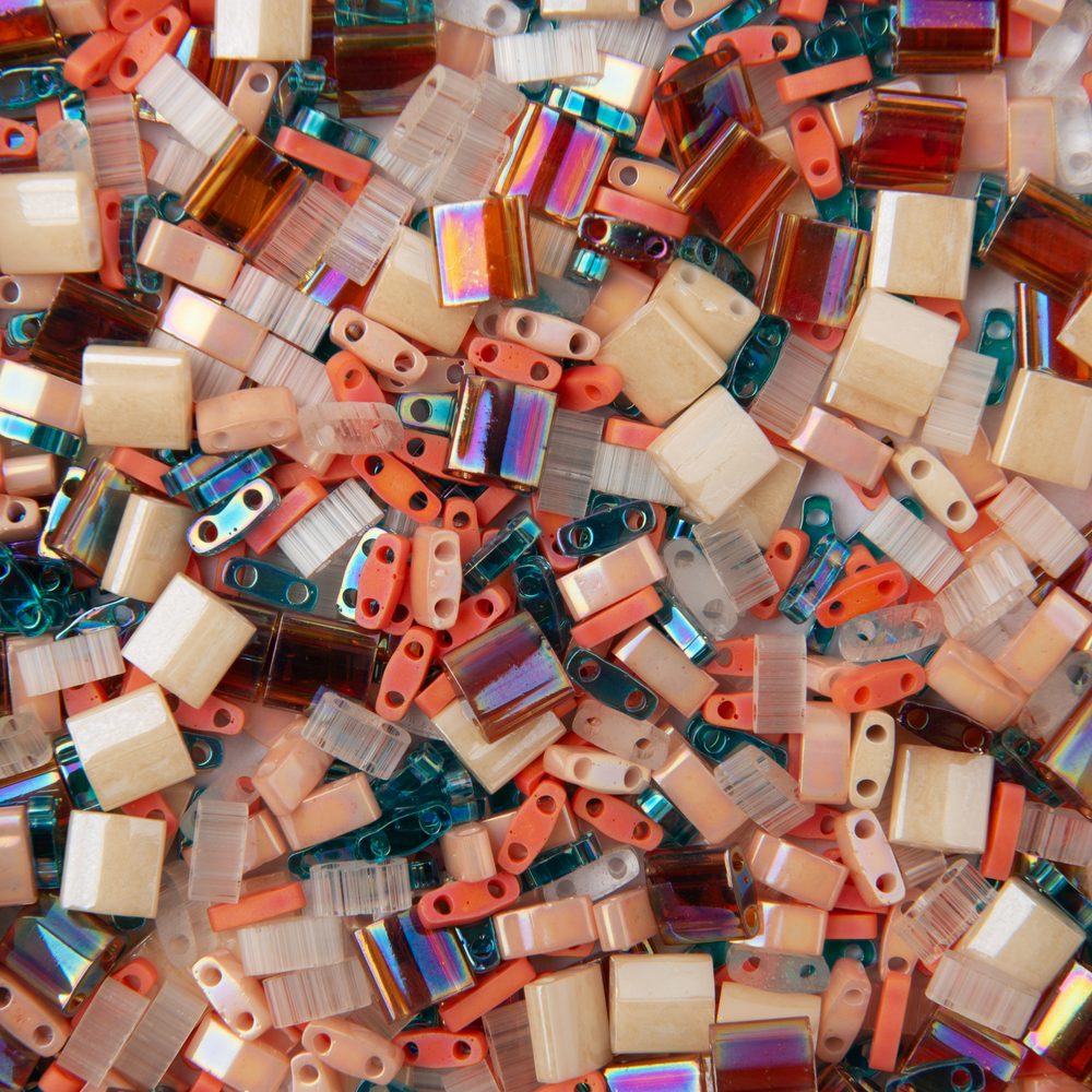 Miyuki Tila směs skleněných korálků Island hopper - 21 g