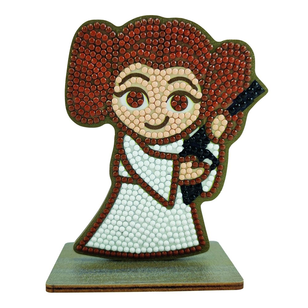 Diamantové malování postava Star Wars Princess Leia - 1 ks