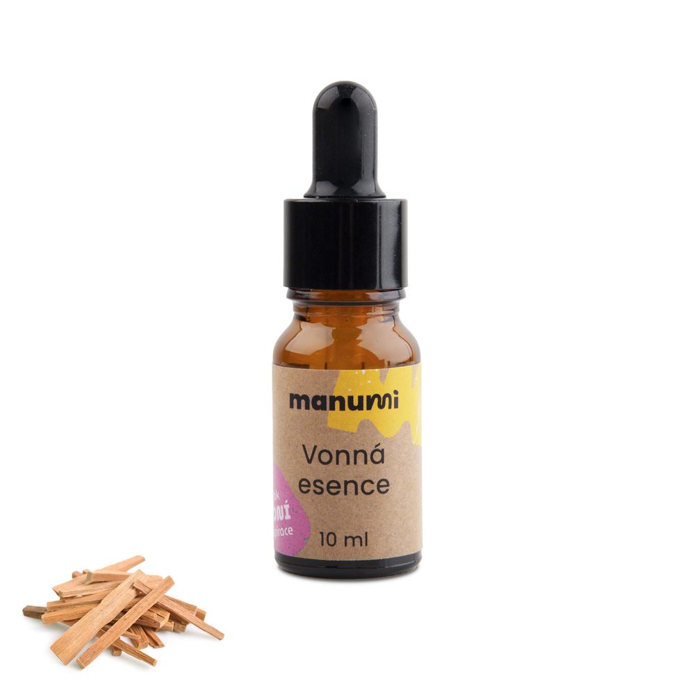 Manumi vonná esence cedrové dřevo 10 ml - 5 ks - 5 ks