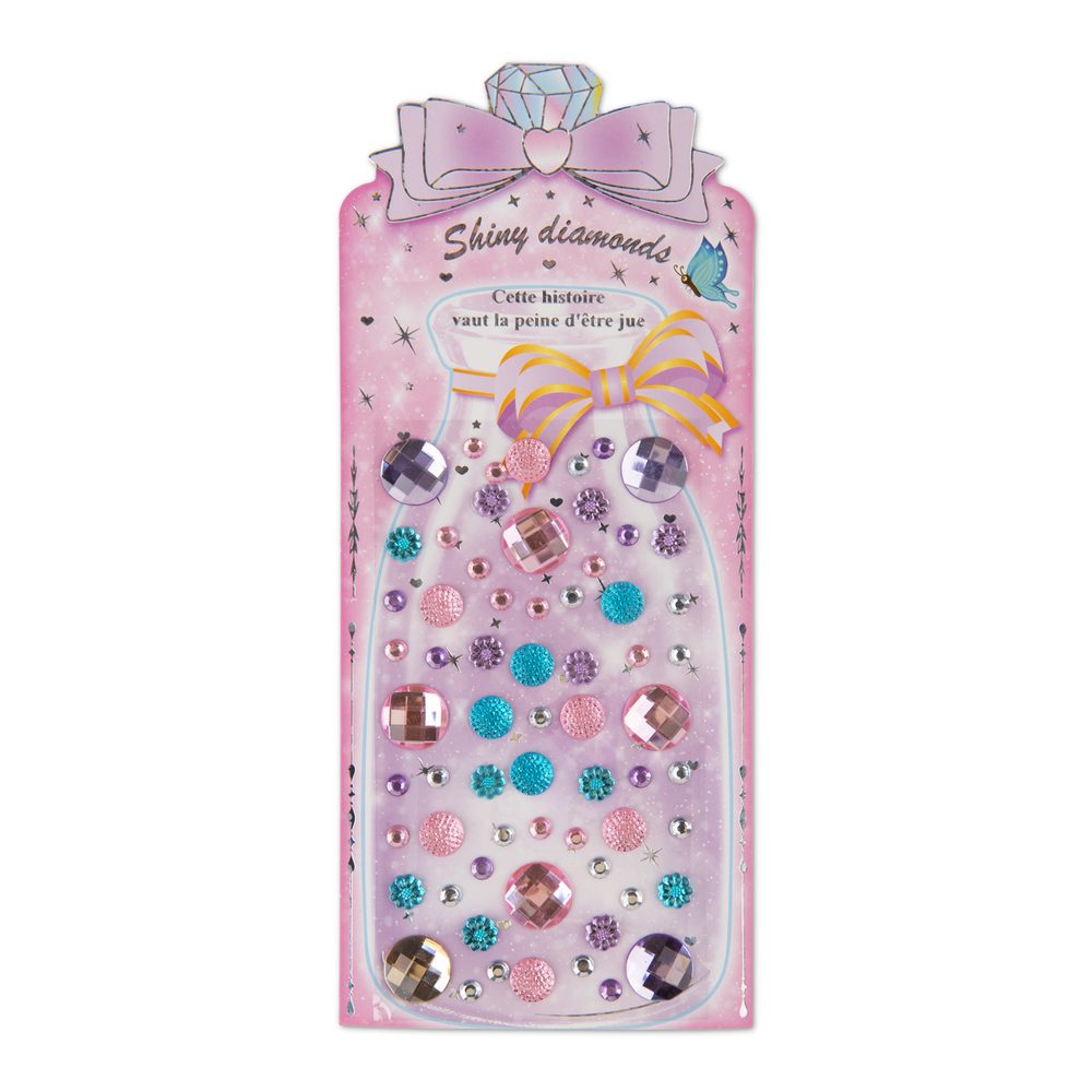 Samolepicí kamínky barevné 65 ks - 1 ks