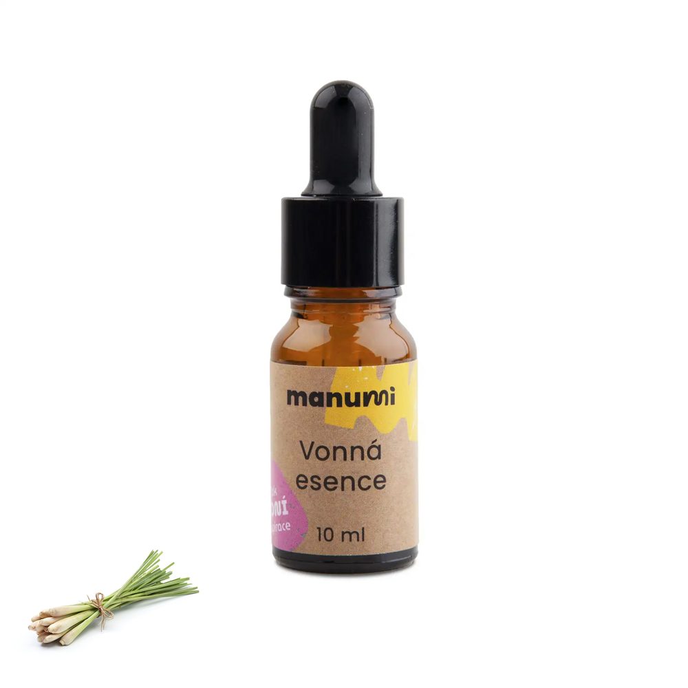 Manumi vonná esence citronela 10 ml - 5 ks - 5 ks