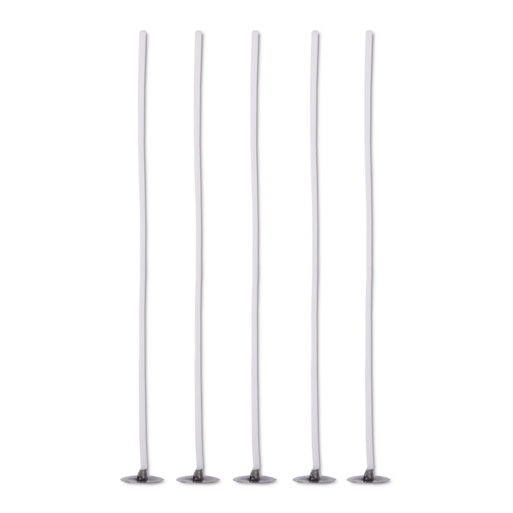 Knoty 15 cm s držákem impregnované pro všechny druhy vosků do svíček ø4-6 cm splétané - 25 ks