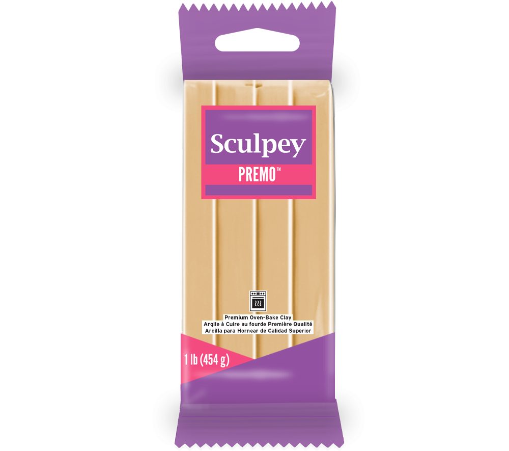 Sculpey PREMO 454g Ecru tělová - 3 ks