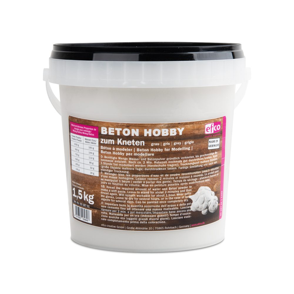 Efco Kreativní beton modelovací 1,5 kg - 3 ks