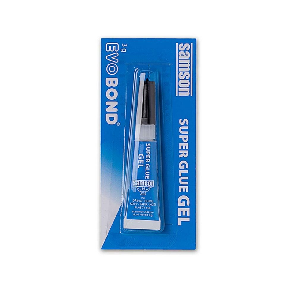 Gelové vteřinové lepidlo Samson Super Glue 3g - 3 ks