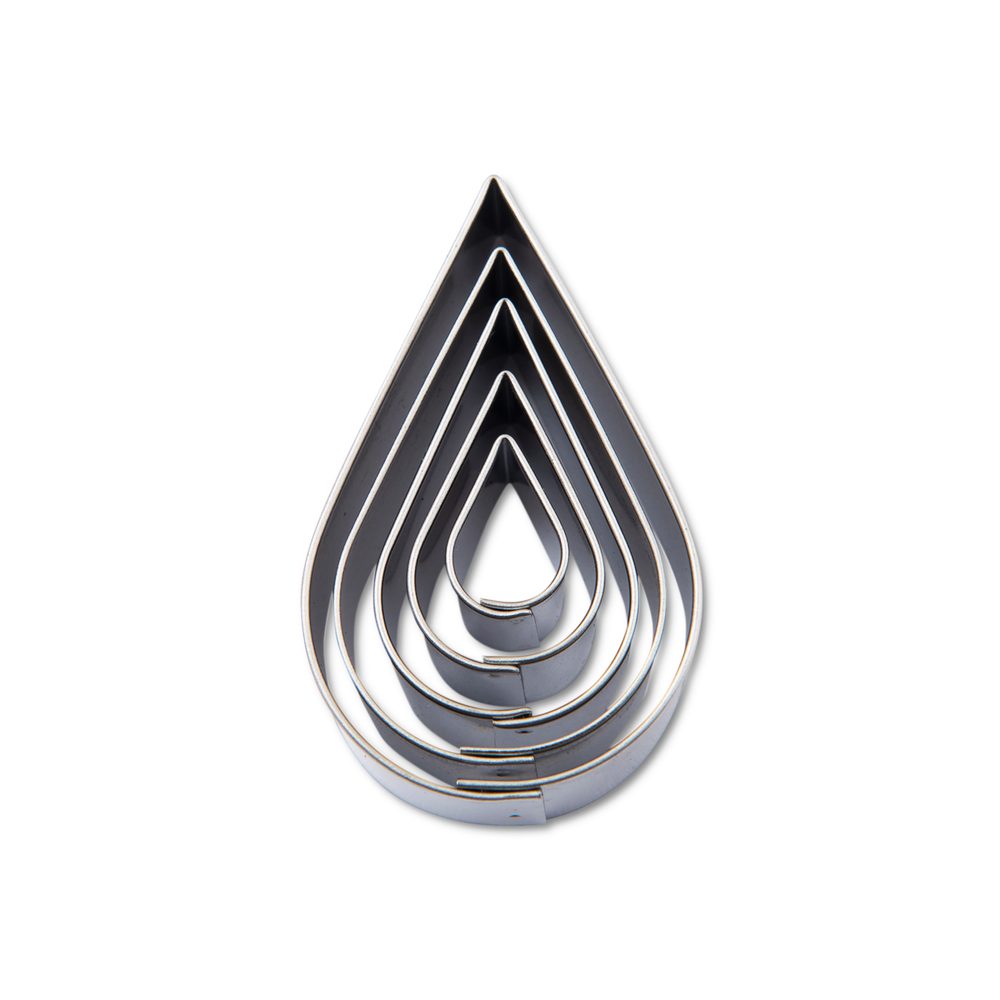 Sada vykrajovátek kapky 5ks - 1 ks