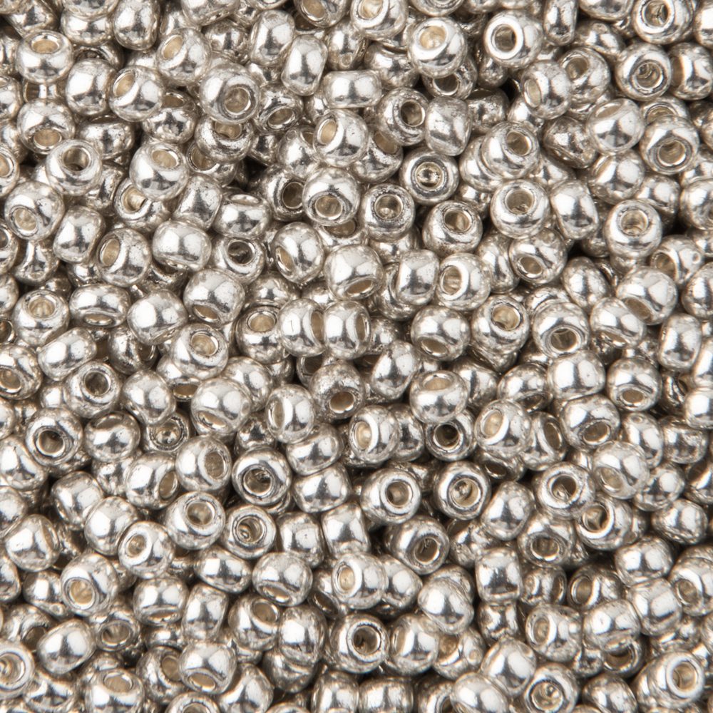 PRECIOSA ORNELA Rokajlové korálky - PRECIOSA rokajl 10/0 Terra Metallic (18503) č. 235 - 100 g