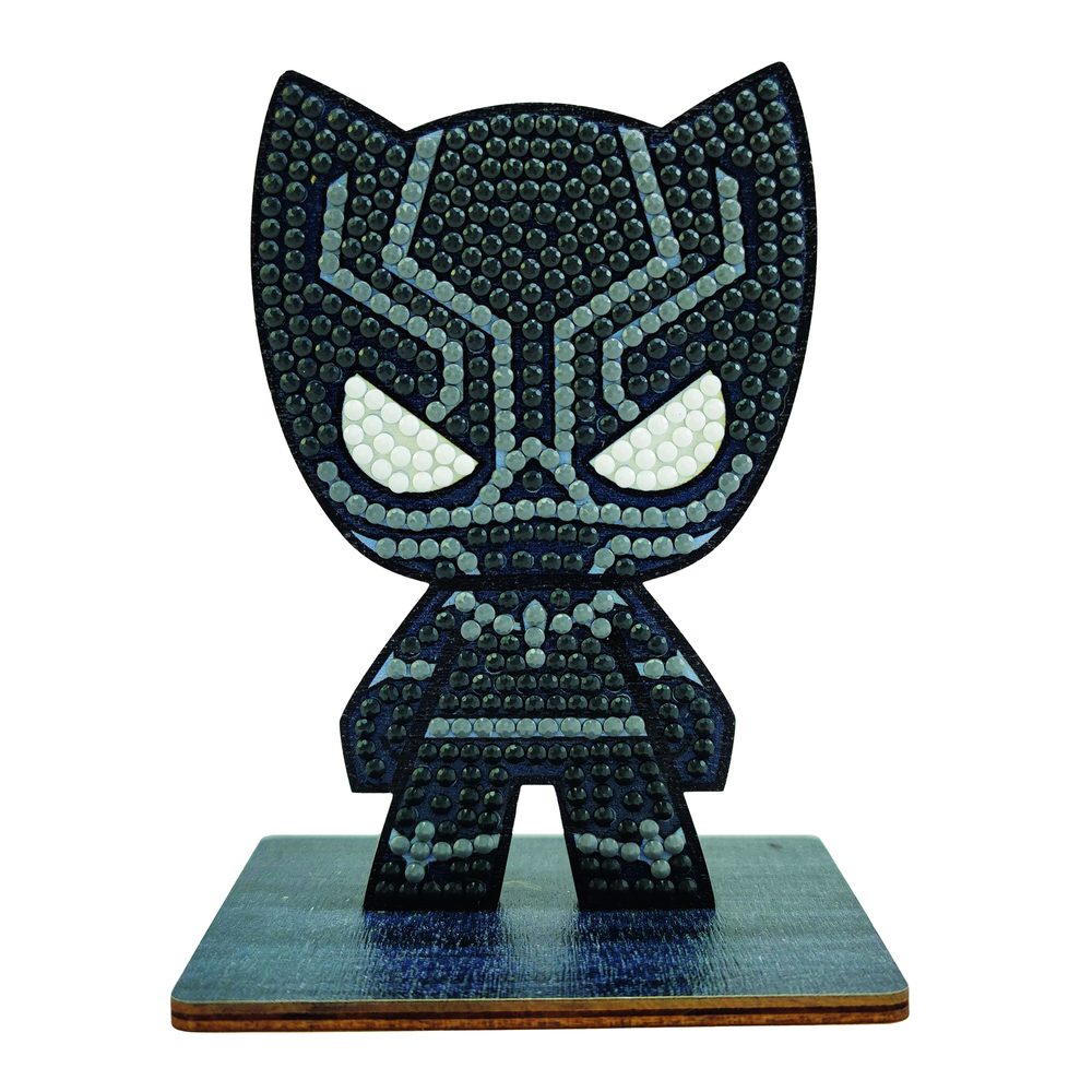 Diamantové malování postava Marvel Black Panther - 3 ks