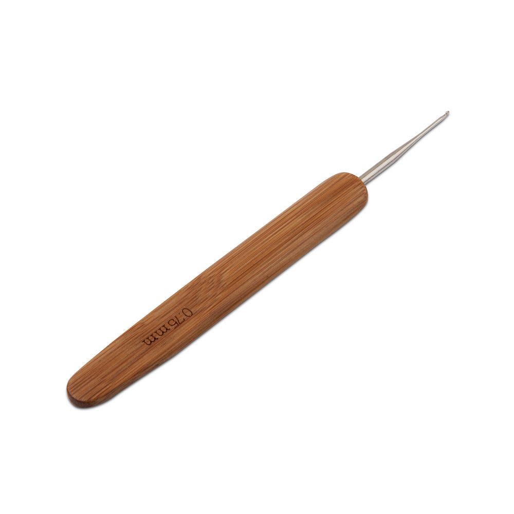 Levně Bambusový háček s kovovým hrotem 0,75 mm - 1 ks