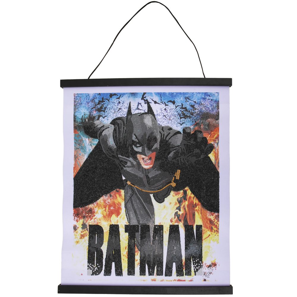 Diamantové malování obraz v lištách Batman 35 x 45 cm - 1 ks