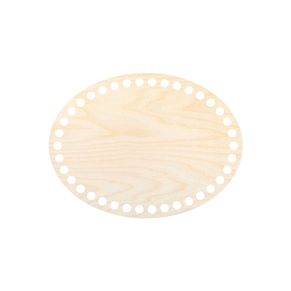 Dno na háčkovaný košík ovál 20x15cm - 1 ks