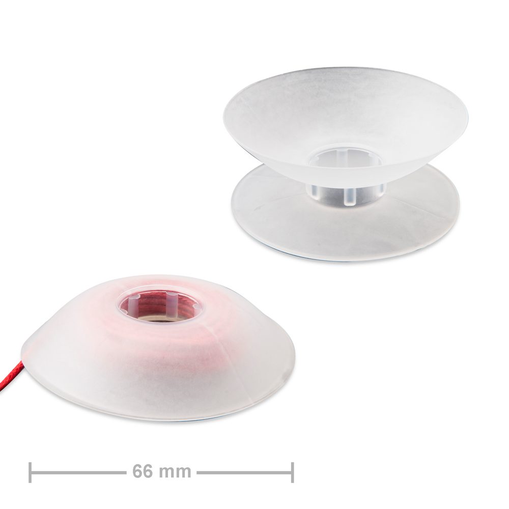 Plastová cívka na Kumihimo 6,6cm - 10 ks