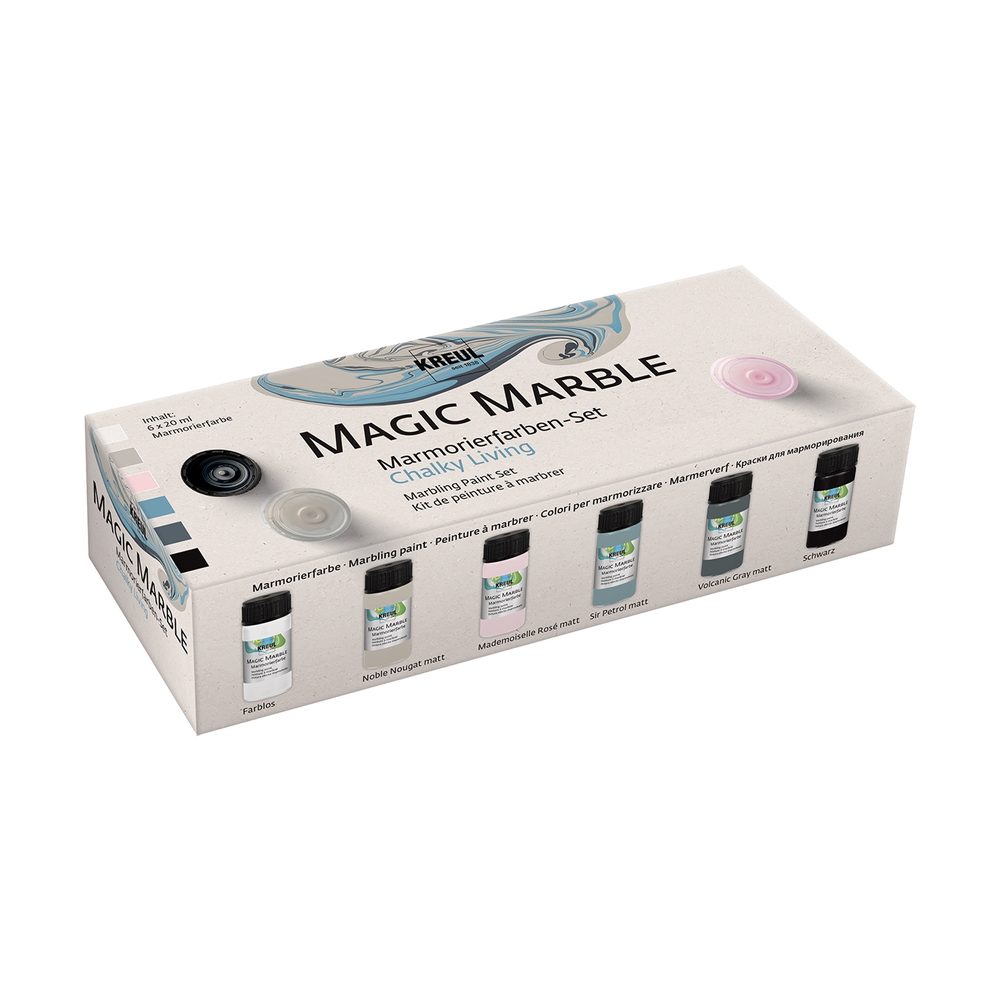 Kreul Sada Mramorovací barva Magic Marble Křídové barvy 6x20ml - 1 ks