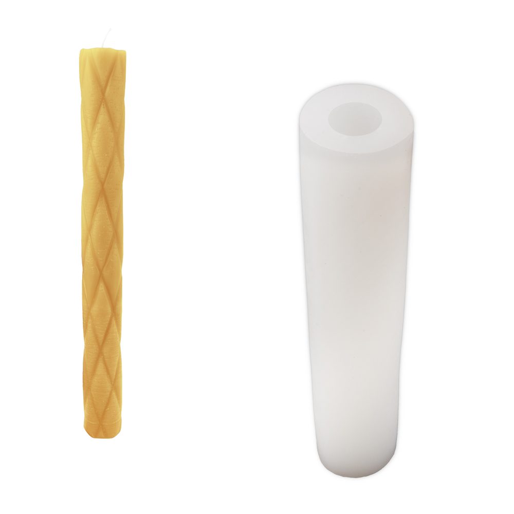 Manumi Silikonová forma na odlévání kreativní hmoty dekor válec 210x42mm - 1 ks