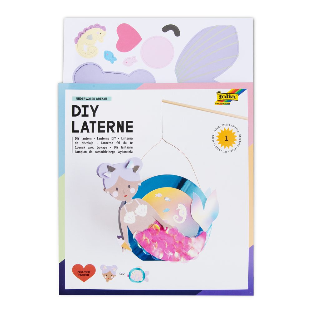 Sada na výrobu lampionu svět pod vodou - 3 sady