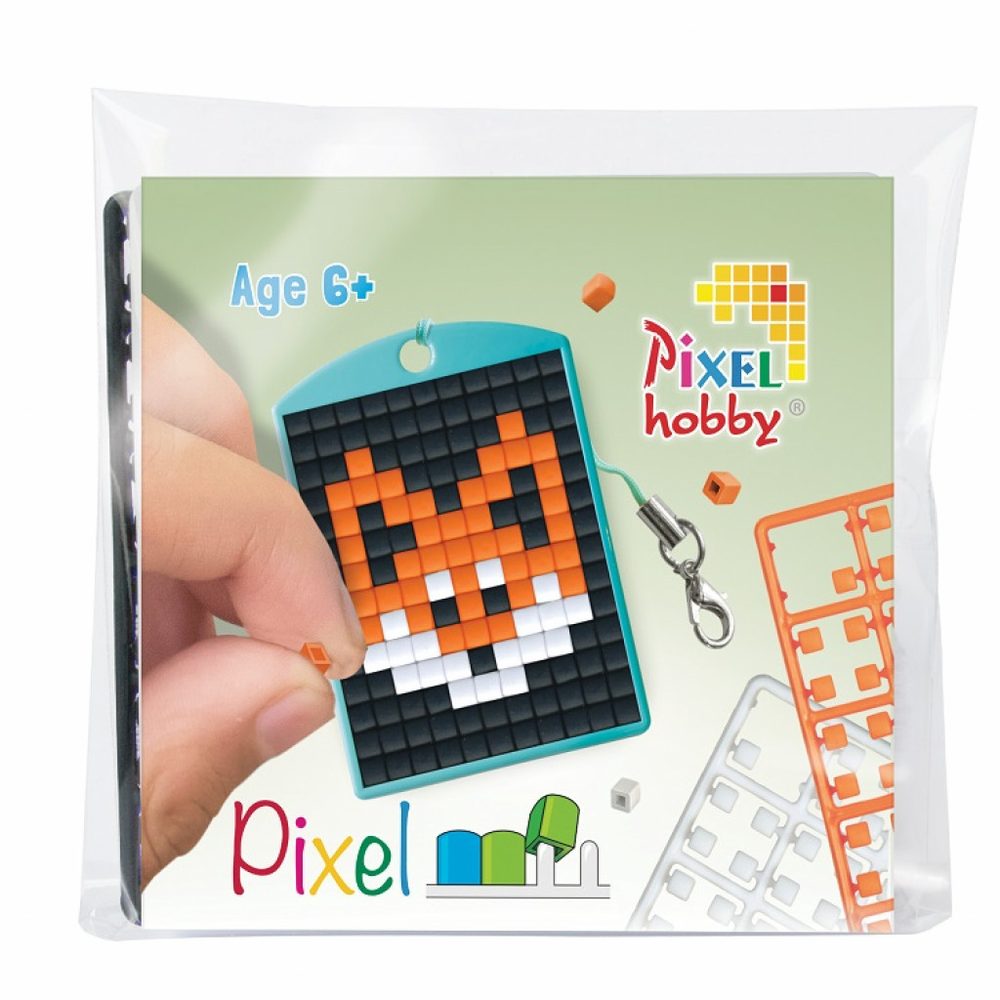 Pixelhobby Pixel klíčenka liška - 1 ks
