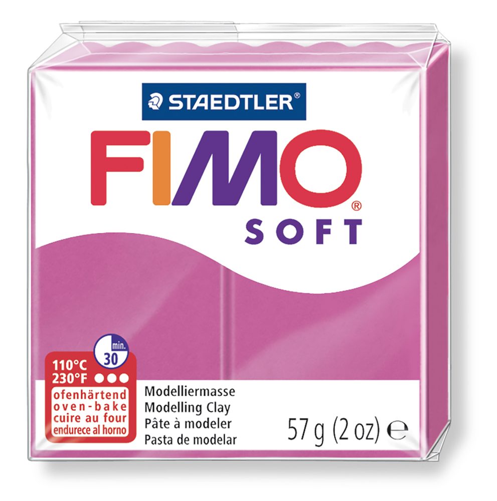 Staedtler FIMO Soft 57g (8020-22) malinová - 3 ks