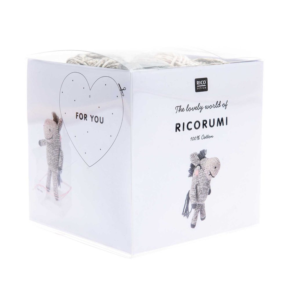 Rico Design Háčkovací sada oslík - 1 sada
