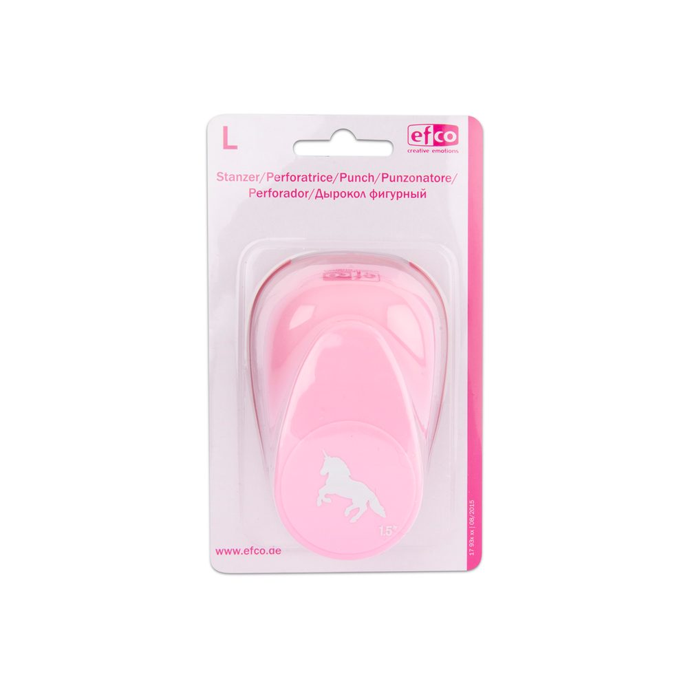 Efco Ozdobná děrovačka jednorožec 29x28mm - 1 ks