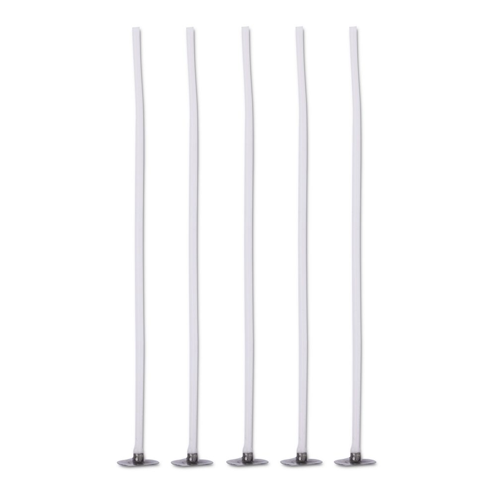 Knoty 15 cm s držákem impregnované pro všechny druhy vosků do svíček ø6-8 cm splétané - 25 ks