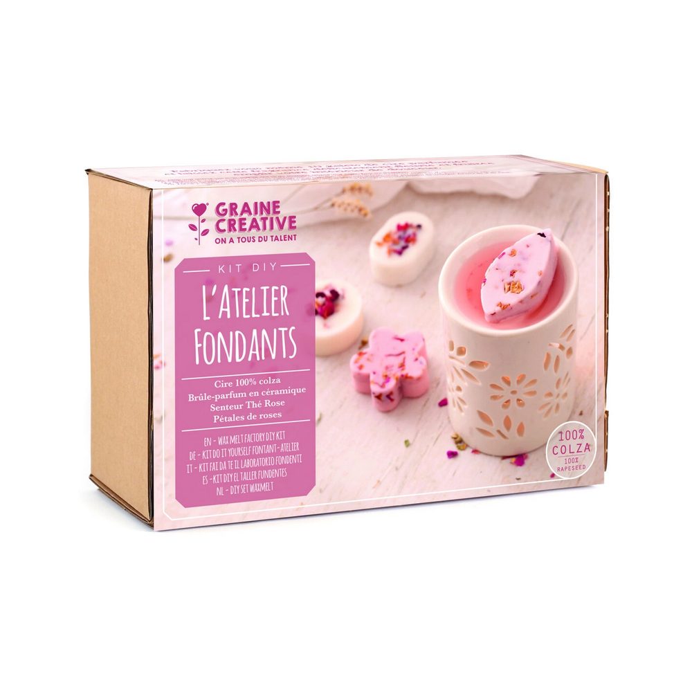 Graine Creative Sada na výrobu vonných vosků s aromalampou - 3 ks