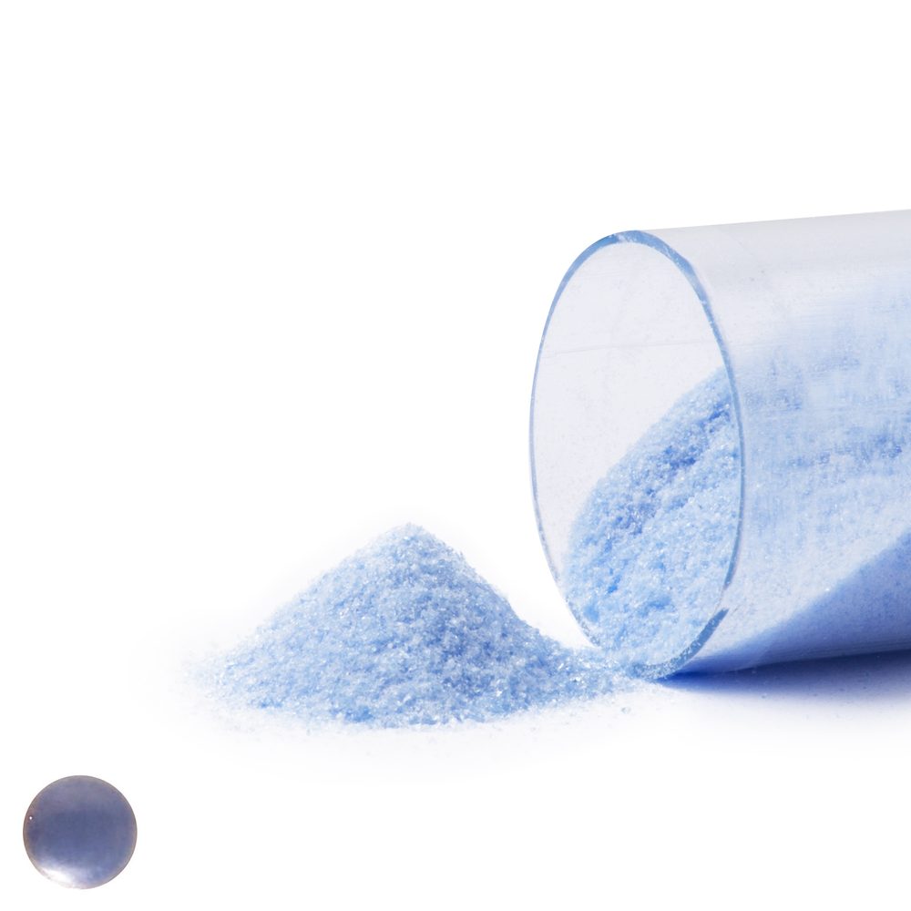 Emaux Soyer Pravý šperkařský smalt Soyer transparentní šedomodrý 5g - 5 ks - 5 ks