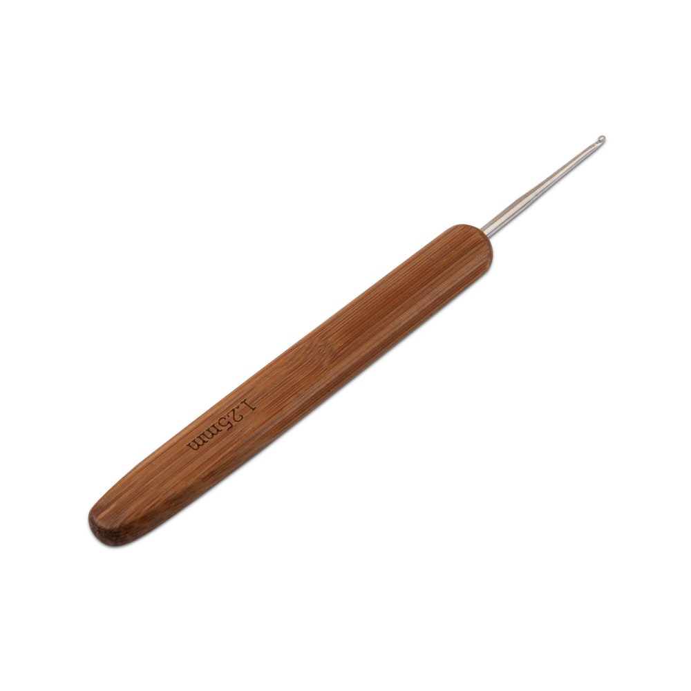 Levně Bambusový háček s kovovým hrotem 1,25 mm - 1 ks