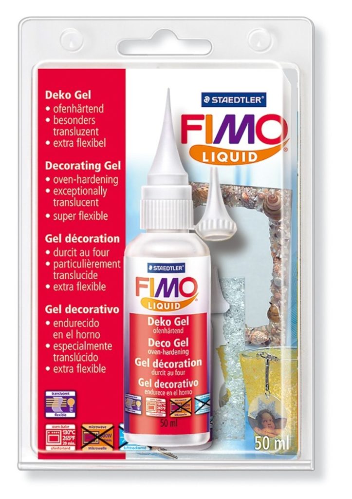 FIMO Deco gel, liquid polymer clay, Black, 50 ml