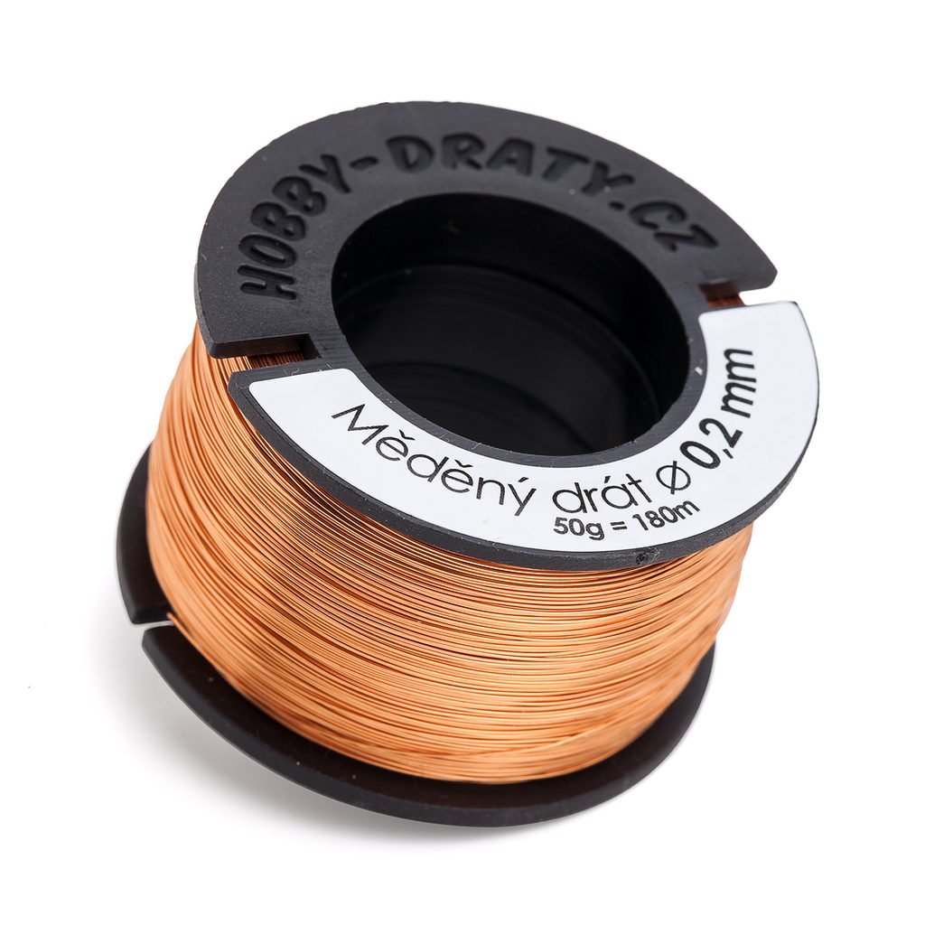 Copper wire 0.2mm/50g | Manumi.eu