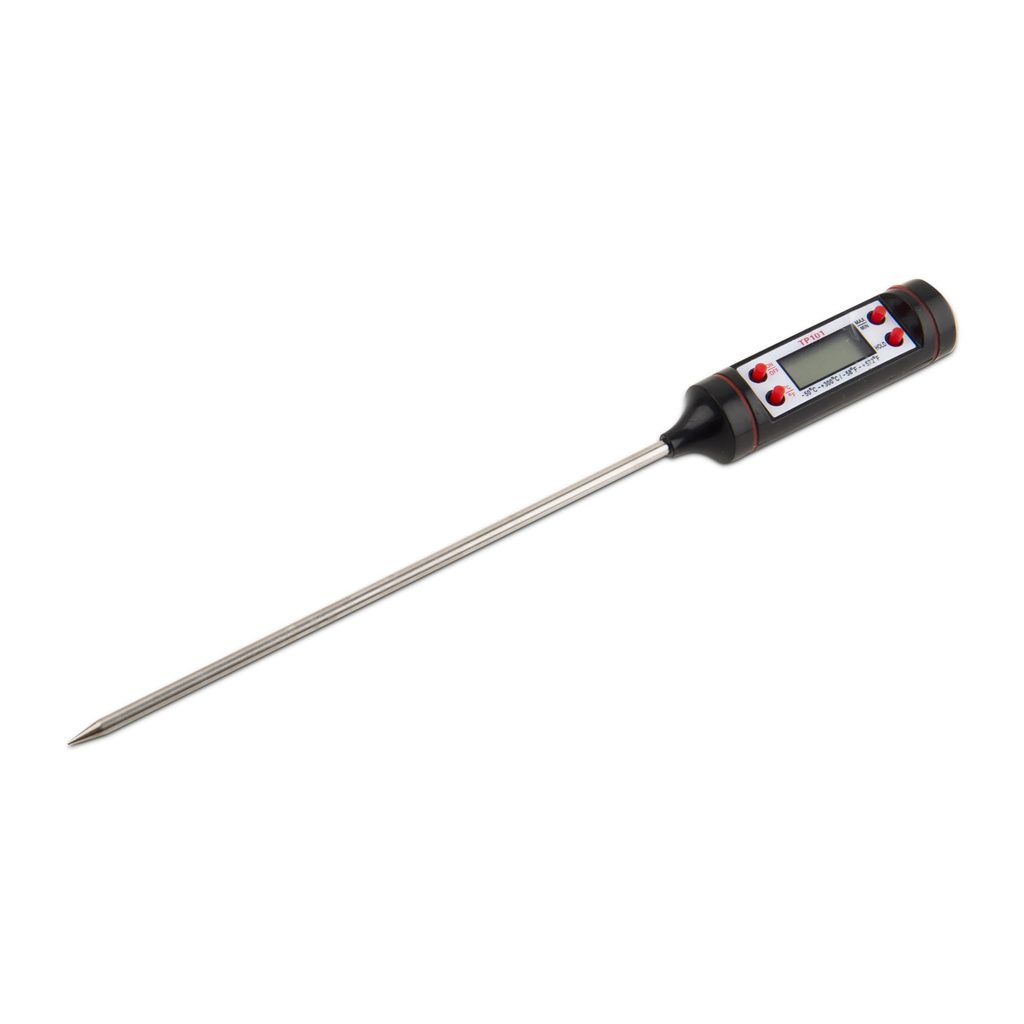 Digital Thermometer for Candle Making - With Extra Battery - Black or White