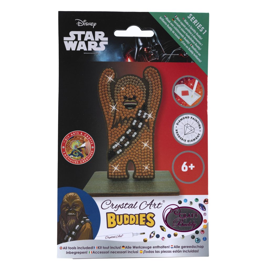 Star Wars CHEWBACCA, 5D Multi Faceted Diamond Painting Art Kit - CLEARANCE