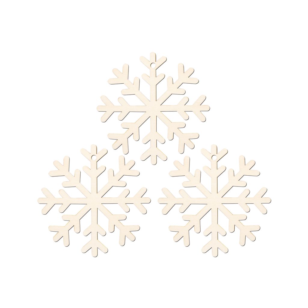 Wooden Snowflake