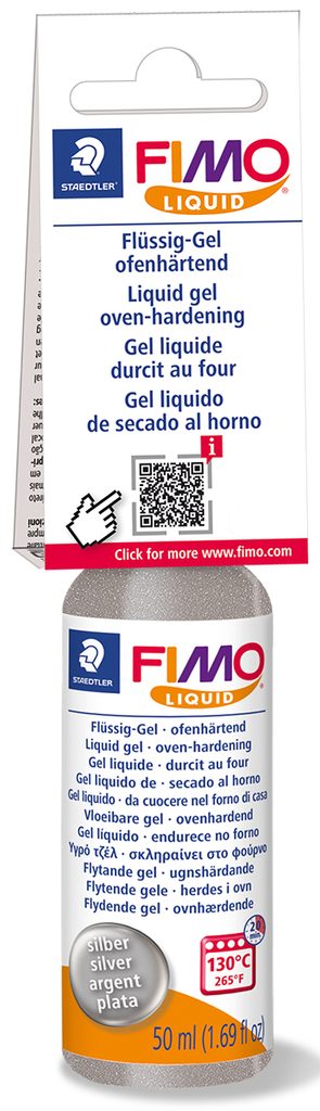 FIMO liquid Deco gel silver 50 ml | Manumi.eu