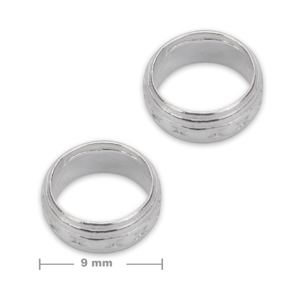 Sterling silver 925 spacer bead 5.5x2.5mm No.317