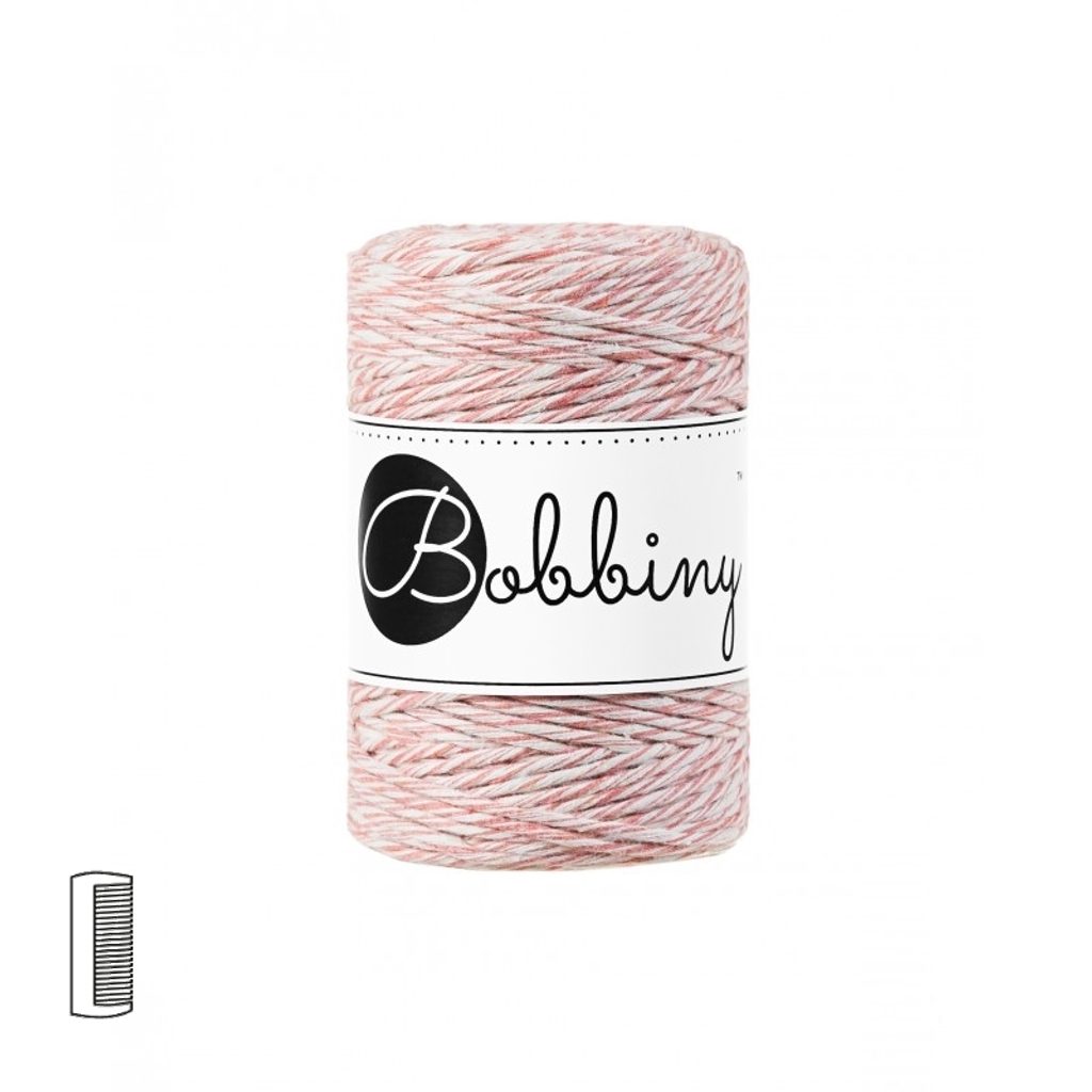 Bobbiny Macramé Rope Baby 1,5mm Strawberry