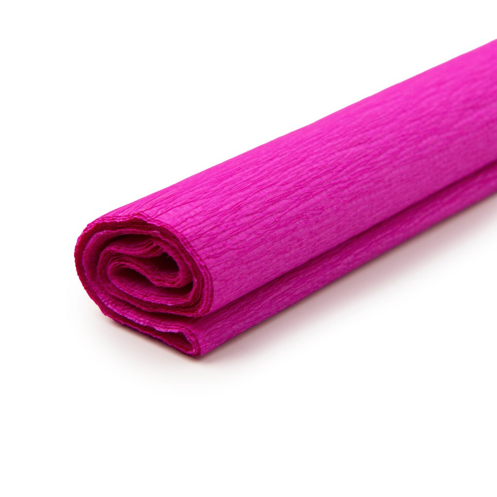 Koh-i-noor crepe paper 200x50cm dark pink