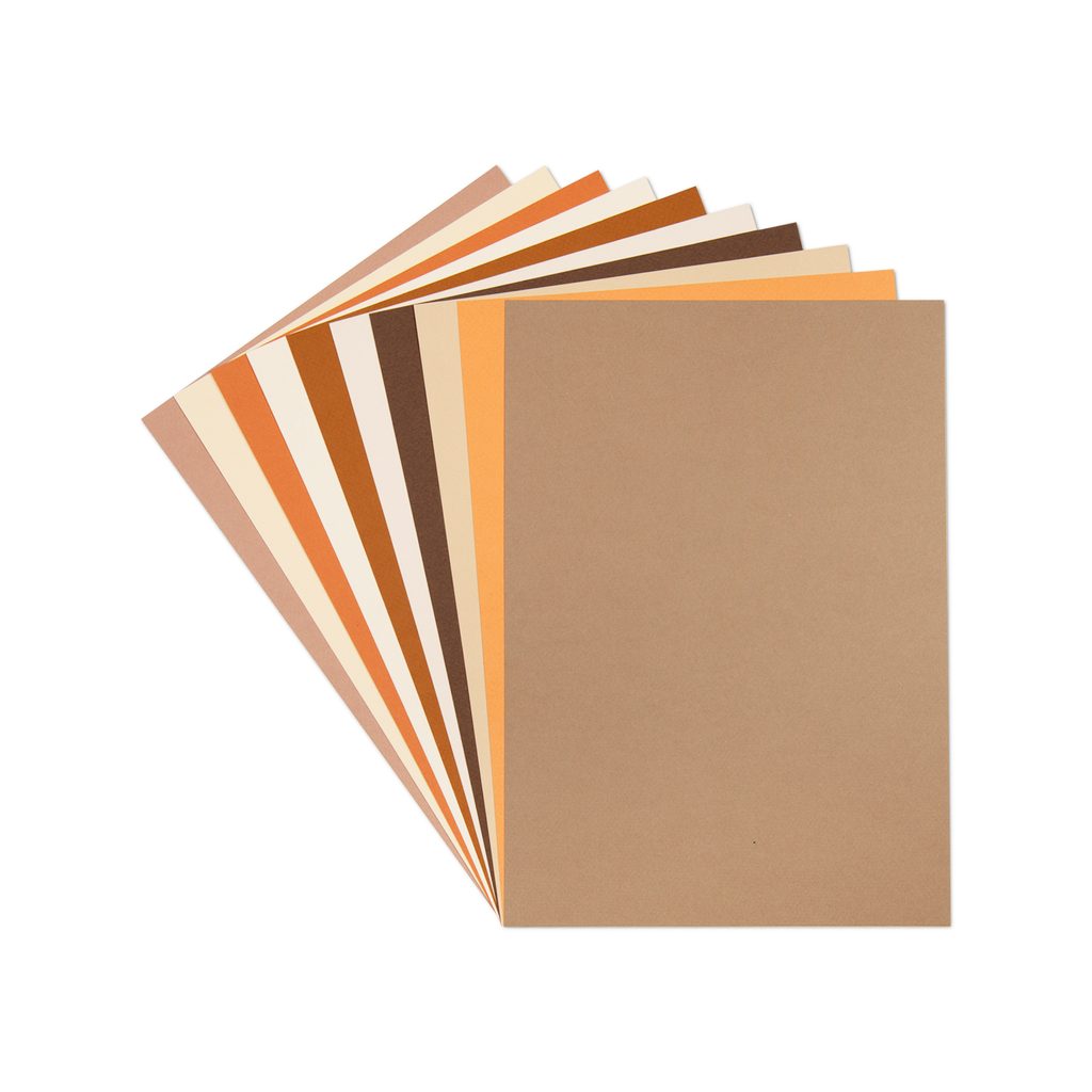 Canson farebné papiere Mi-Teintes BROWN 10 listov A4 160g/m² | Manumi.sk