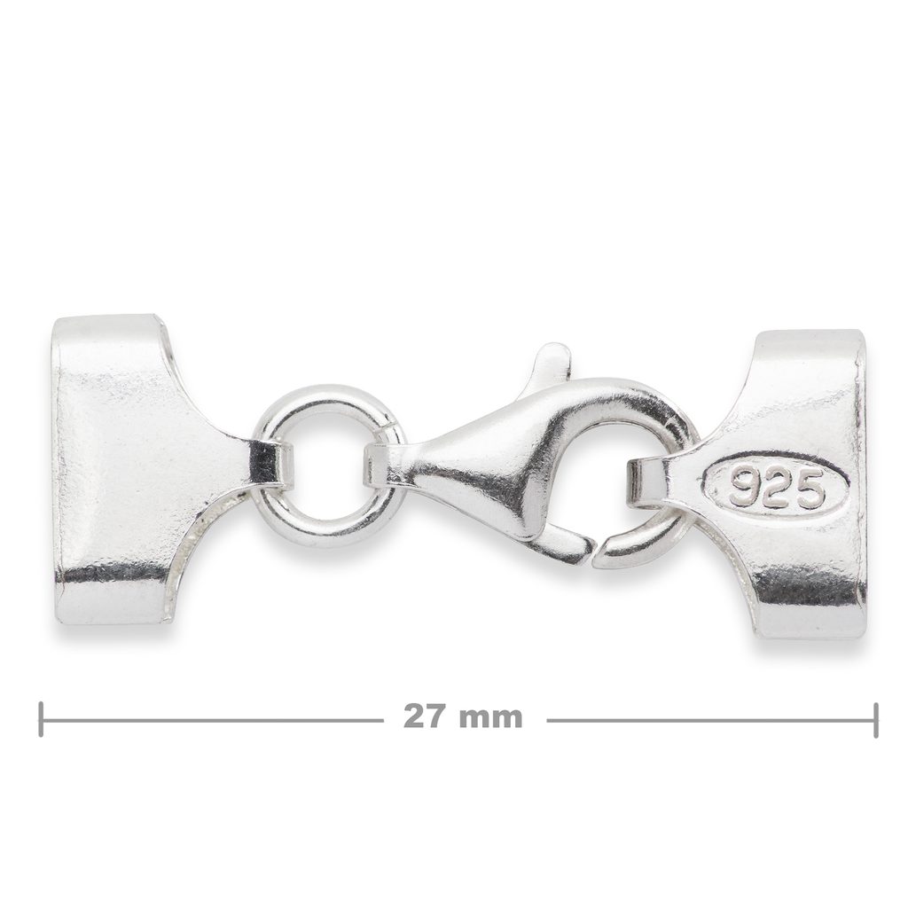 Sterling silver 925 clasp for beads Miyuki 10/0 5 rows No.549