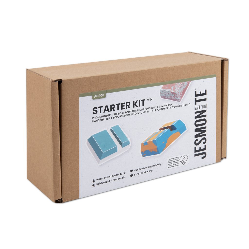 JESMONITE starter kit AC100 for a mobile phone holder | Manumi.eu