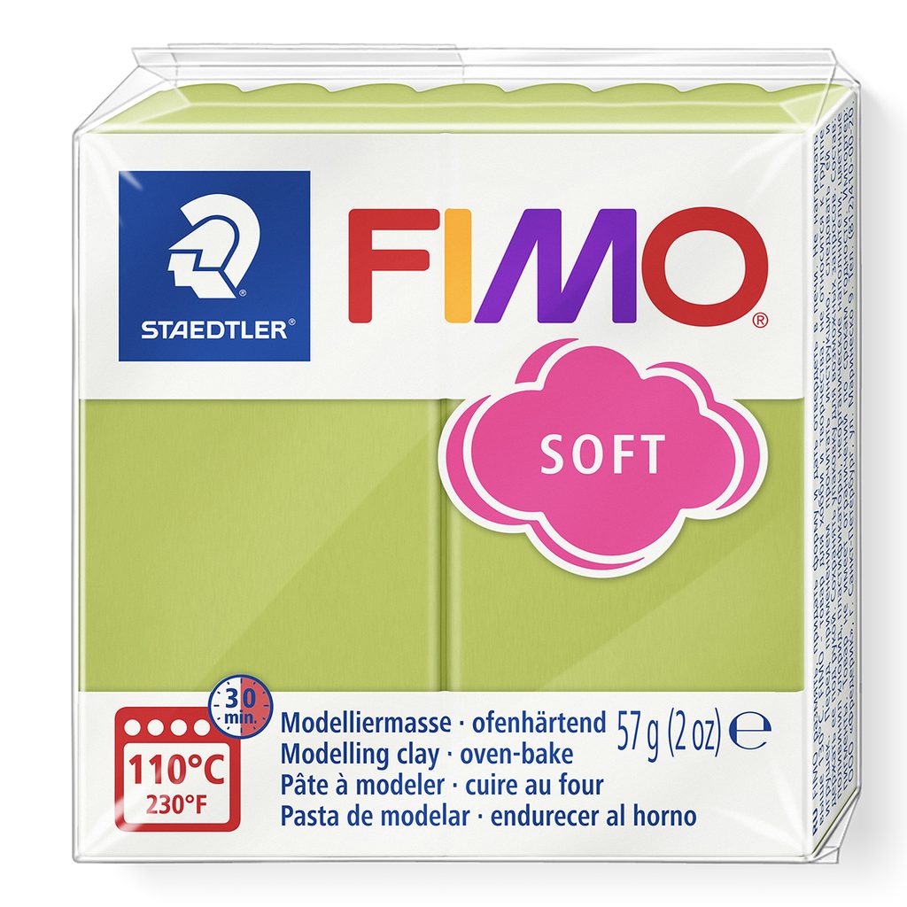 Fimo Soft 33 brilliantblau ofenhärtende Modelliermasse 57g 