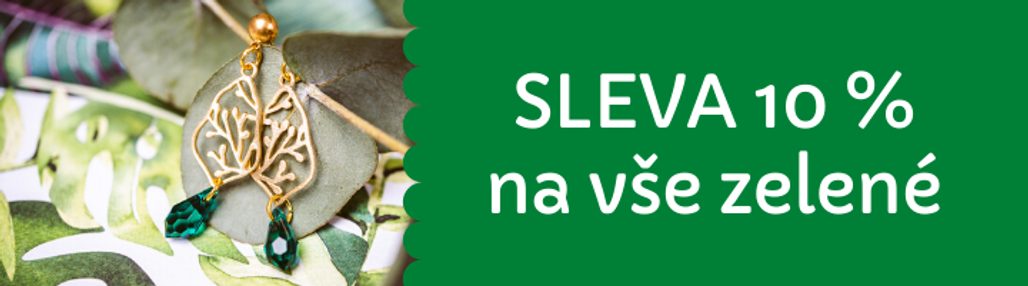 Sleva 10 % na vše zelené