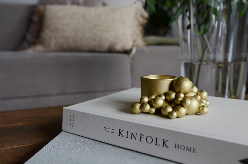 Návod na výrobu svícnu molekula