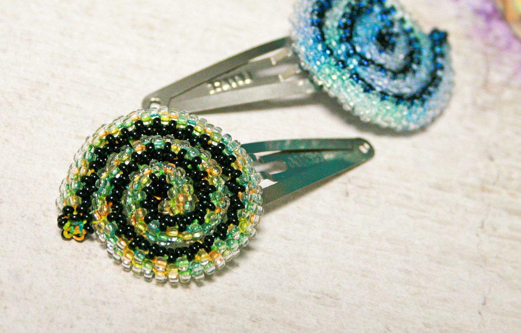 Návod na výrobu stočené sponky do vlasů