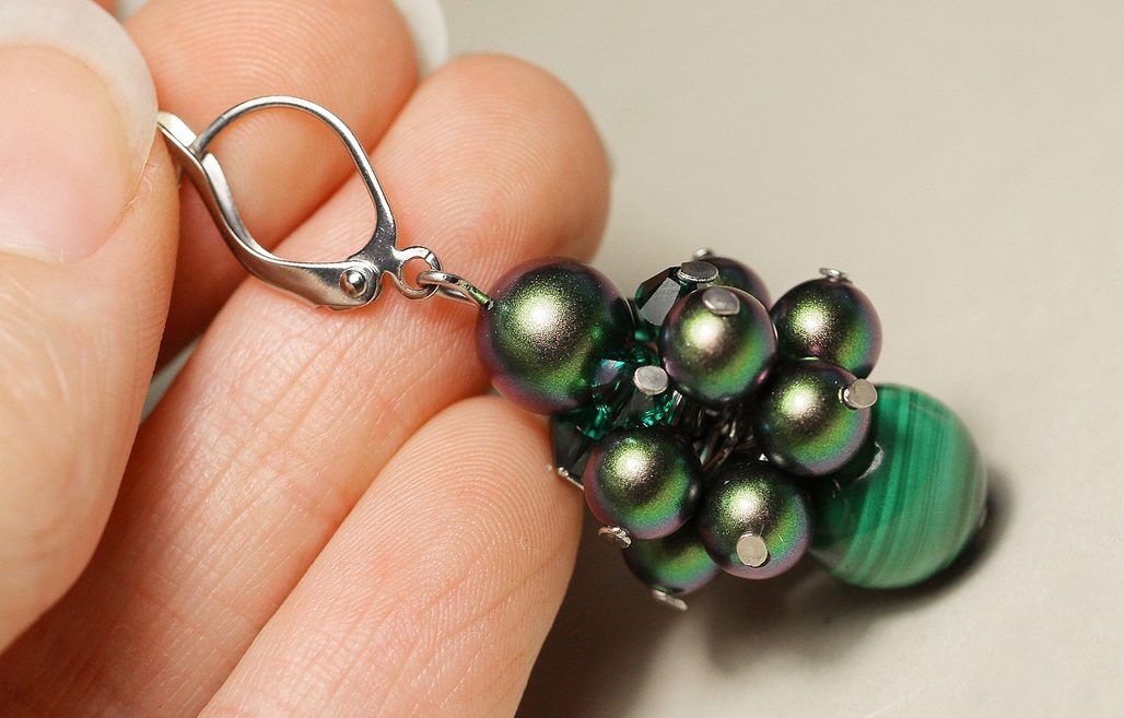 Návod na výrobu náušnic Locci