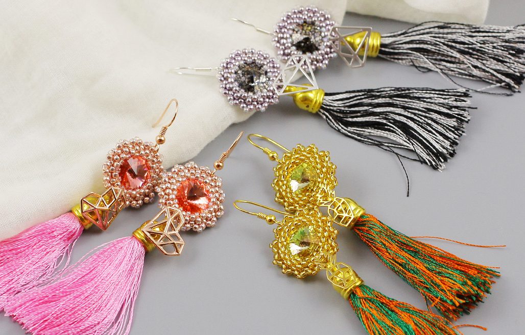 Návod na výrobu náušnic Jungle