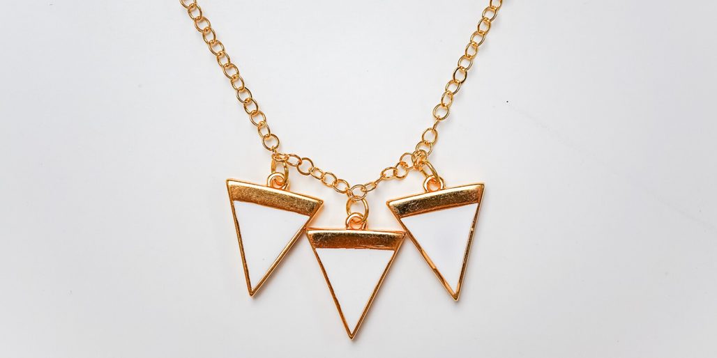 Návod na výrobu náhrdelníku pro milovníky geometrie