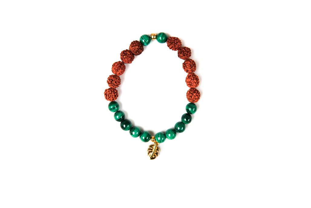 Návod na výrobu náramku s malachitem