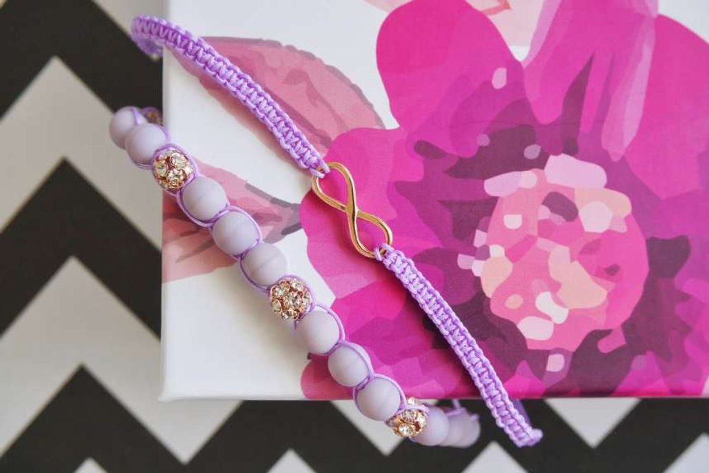 Návod na výrobu Shambala náramku - základní uzlík