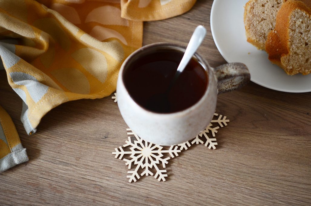 Návod na výrobu vánoční podložky pod hrneček